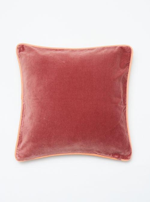 Housse de coussin en velours (45x45 cm) - Kiabi Home - Kiabi