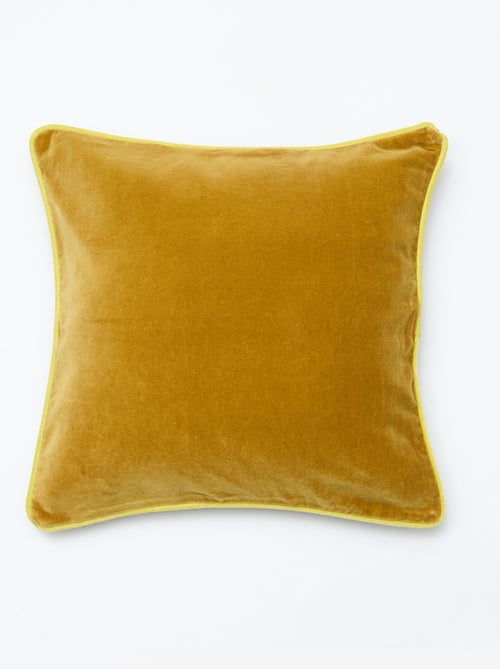 Housse de coussin en velours (45x45 cm) - Kiabi Home - Kiabi Housse de coussin en velours (45x45 cm) - Kiabi Home - Kiabi