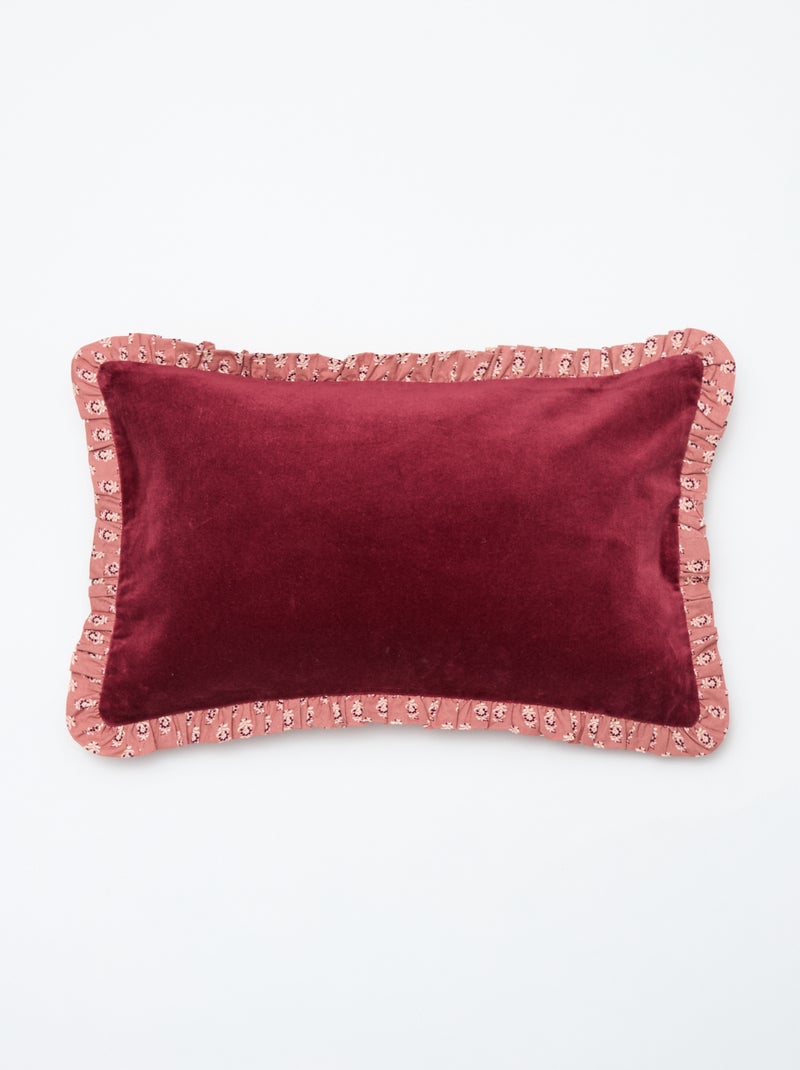 Housse de coussin en velours et imprimée (30x50 cm) - Kiabi Home