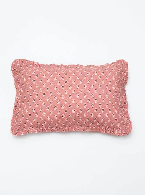 Housse de coussin en velours et imprimée (30x50 cm) - Kiabi Home - Kiabi
