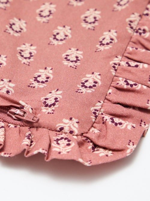 Housse de coussin en velours et imprimée (30x50 cm) - Kiabi Home - Kiabi