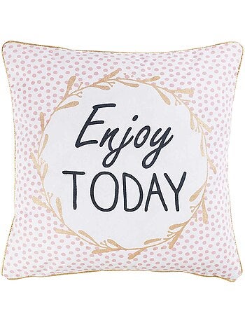 Housse de coussin Enjoy Today