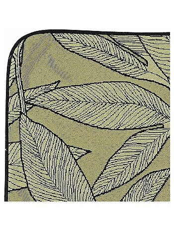 Housse de coussin esprit feuillages
