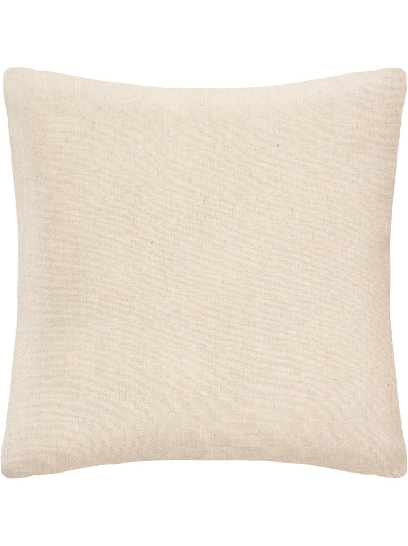Housse de coussin ethnique PALM Noir Blanc - Kiabi