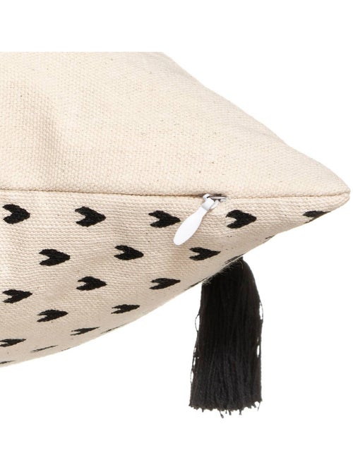 Housse de coussin ethnique visage - Kiabi
