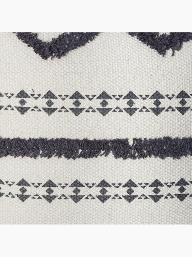 Housse de coussin ETNICO Gris - Kiabi