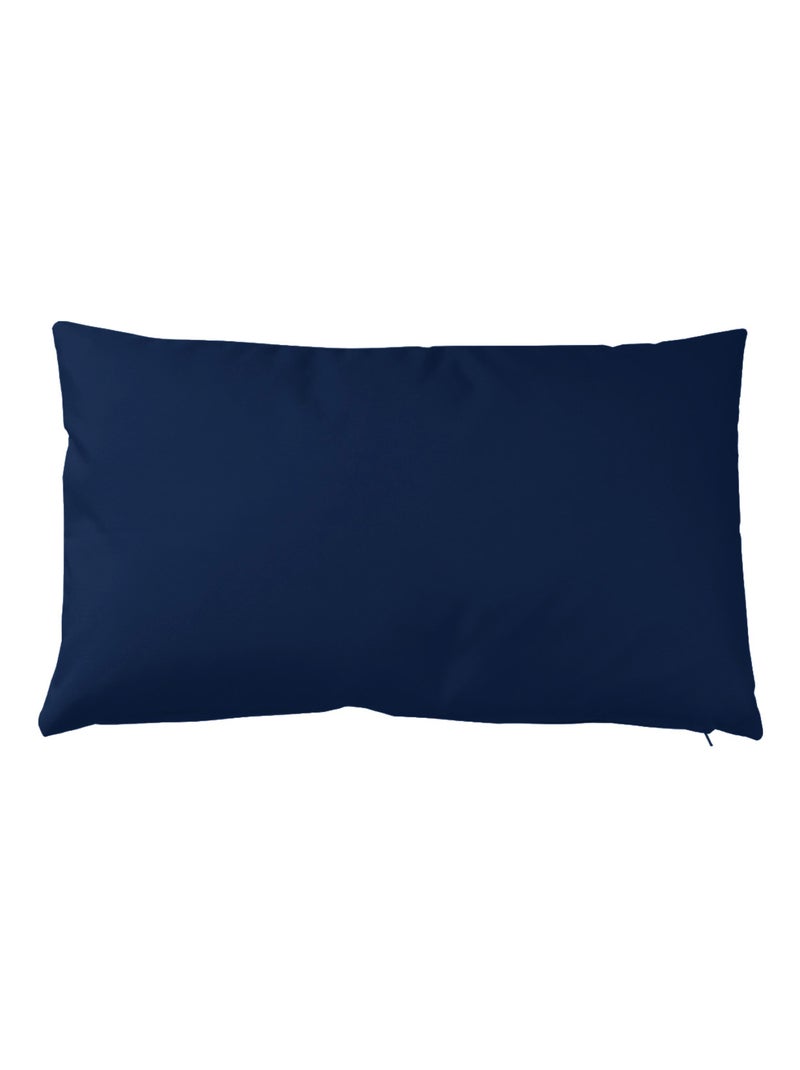 Housse de coussin extérieur avec zip Bleu marine - Kiabi