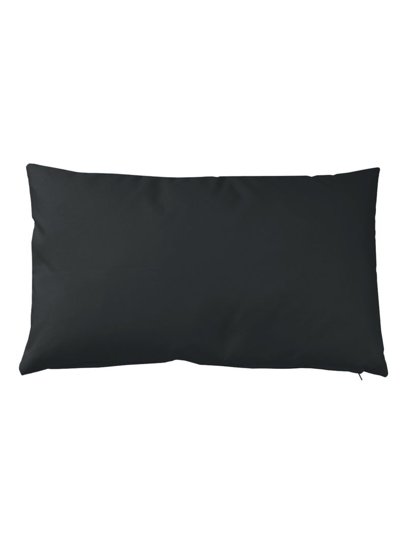 Housse de coussin extérieur avec zip gris anthracite - Kiabi