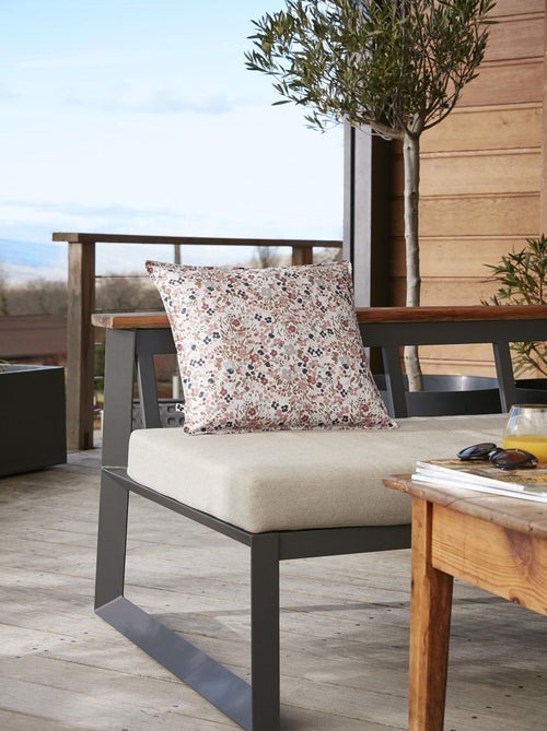Housse de coussin exterieur deperlant Capucine - Kiabi