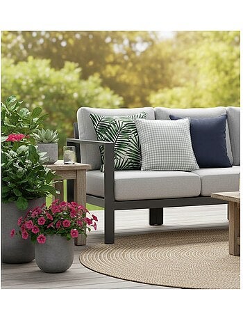 Housse de coussin exterieur deperlant vickie