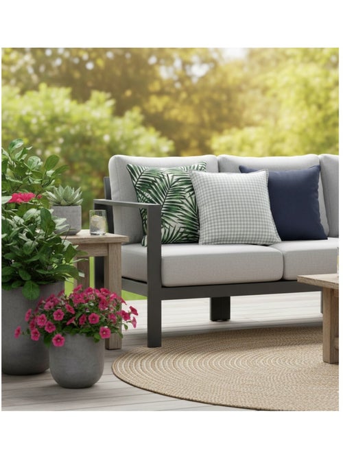 Housse de coussin exterieur deperlant vickie - Kiabi