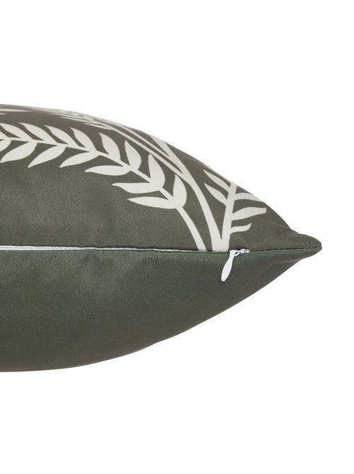 Housse de coussin extérieur motif végétal - Kiabi