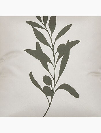 Housse de coussin extérieur olivier