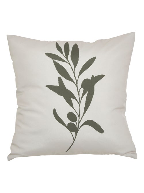 Housse de coussin extérieur olivier - Kiabi