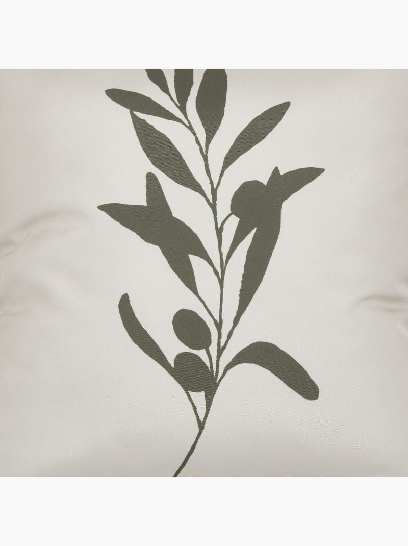 Housse de coussin extérieur olivier Vert foncé - Kiabi