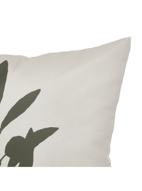 Housse de coussin extérieur olivier - Kiabi