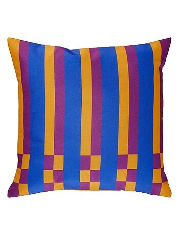 Housse de coussin exterieur Pia raye