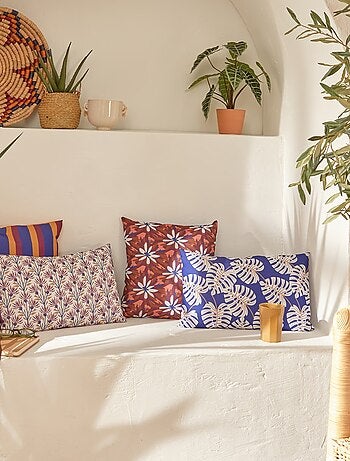 Housse de coussin exterieur Pia raye