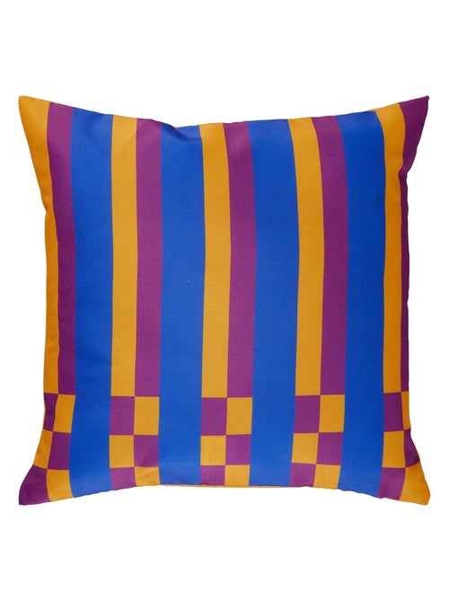 Housse de coussin exterieur Pia raye - Kiabi