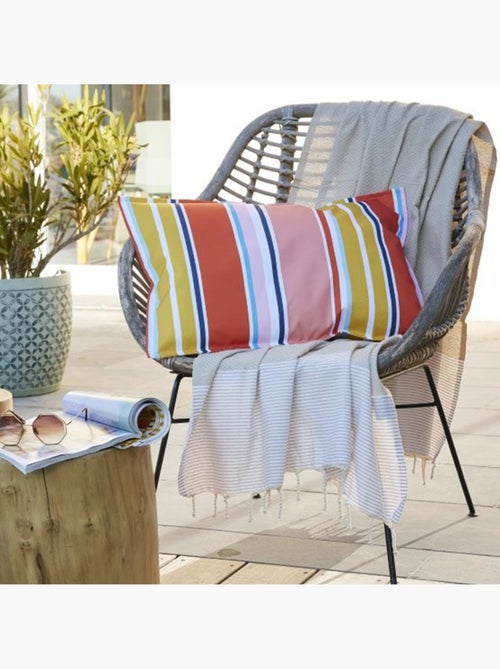 Housse de coussin extérieur Polyester Bianca - Kiabi