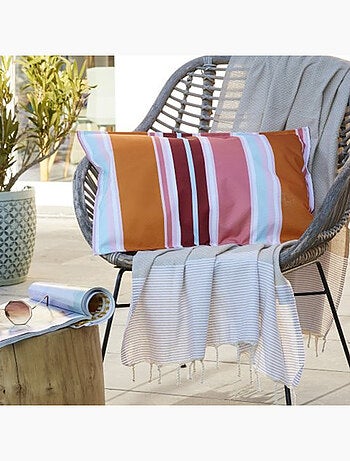 Housse de coussin extérieur Polyester Bianca