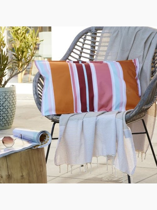 Housse de coussin extérieur Polyester Bianca - Kiabi