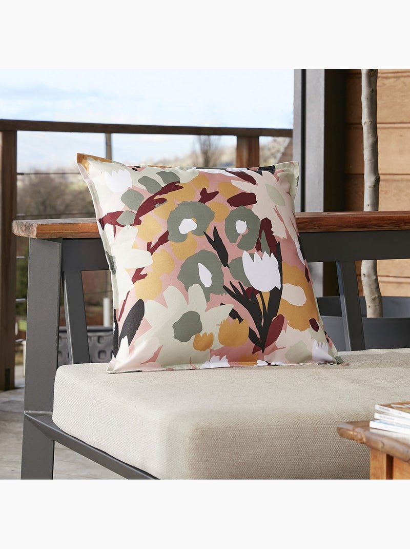 Housse de coussin extérieur Polyester Loana Multicolore - Kiabi