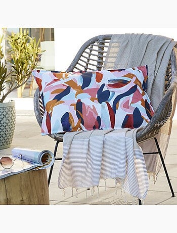 Housse de coussin extérieur Polyester Nalia