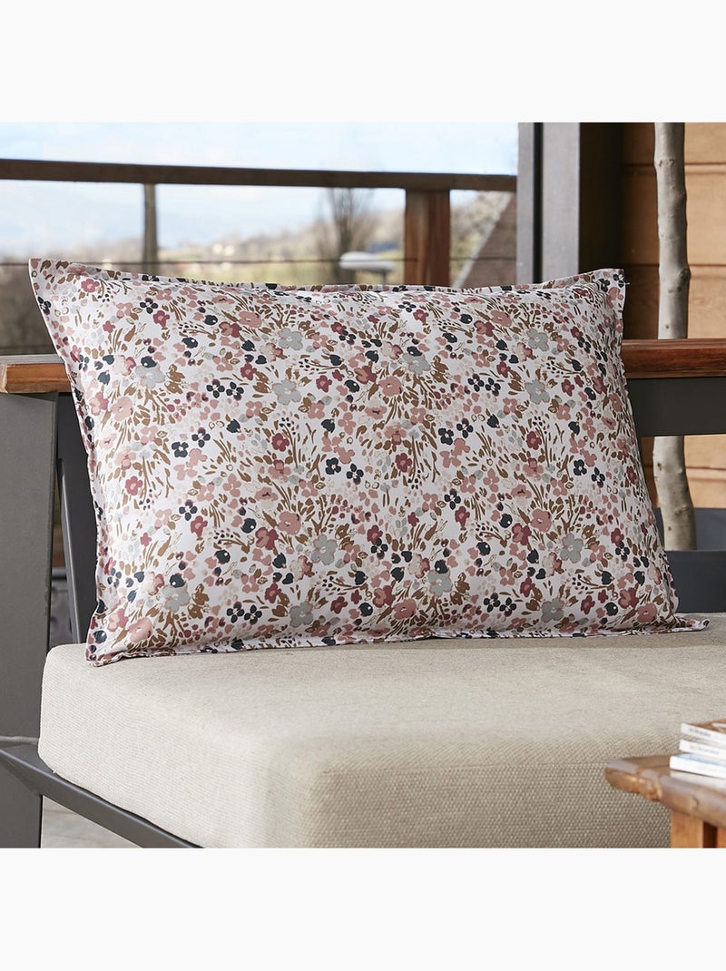 Housse de coussin extérieur Polyester Nora Multicolore - Kiabi