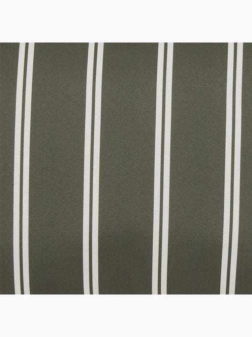 Housse de coussin extérieur rectangulaire à rayures - Kiabi