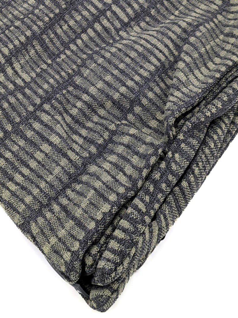 Housse de coussin extérieur SANTORIN à zip étanche Vert clair - Kiabi