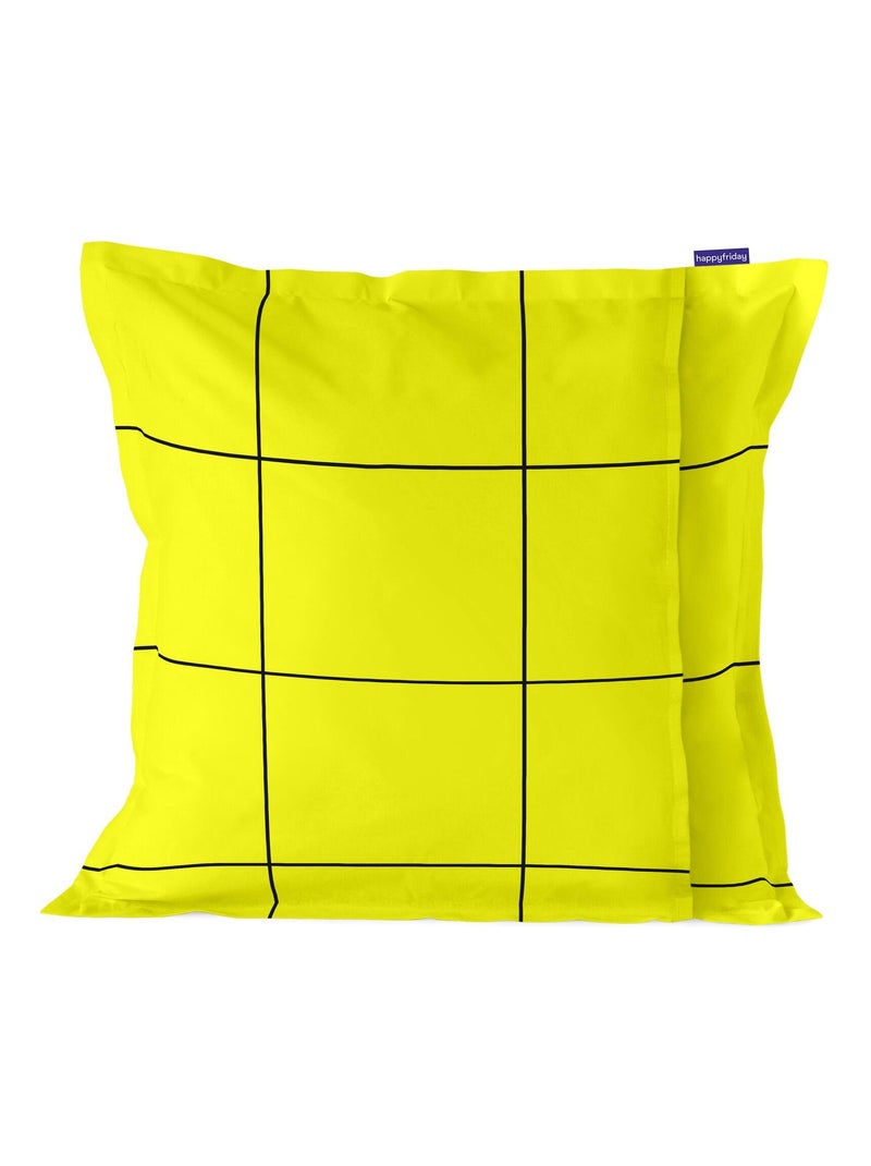 Housse de coussin Firefly "Happyfriday" Blanc - Kiabi