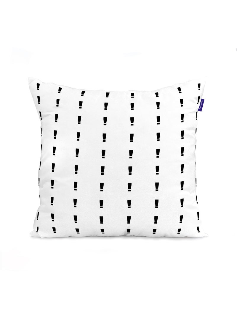 Housse de coussin Five "Happyfriday" Blanc - Kiabi