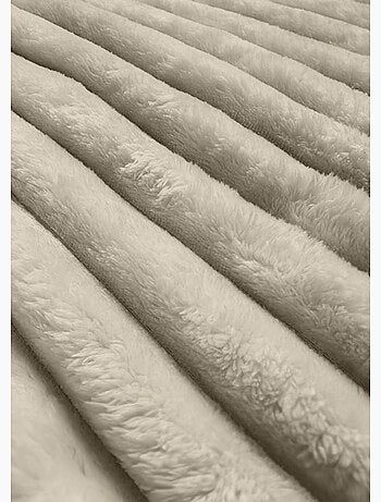 Housse de coussin flanelle 60x60 cm HIMALAYA, par Soleil d'ocre