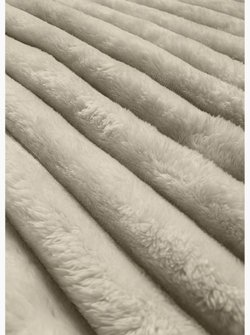 Housse de coussin flanelle 60x60 cm HIMALAYA, par Soleil d'ocre - Kiabi