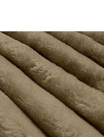 Housse de coussin flanelle 60x60 cm HIMALAYA, par Soleil d'ocre