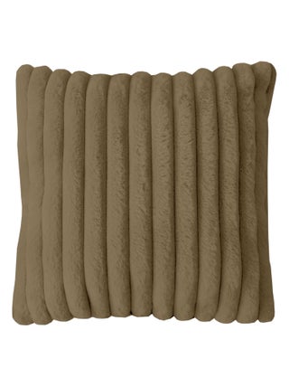 Housse de coussin flanelle 60x60 cm HIMALAYA, par Soleil d'ocre