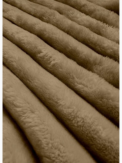 Housse de coussin flanelle 60x60 cm HIMALAYA, par Soleil d'ocre - Kiabi