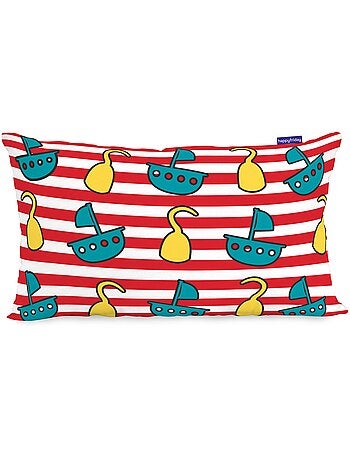 Housse de coussin flying boy "happyfriday
