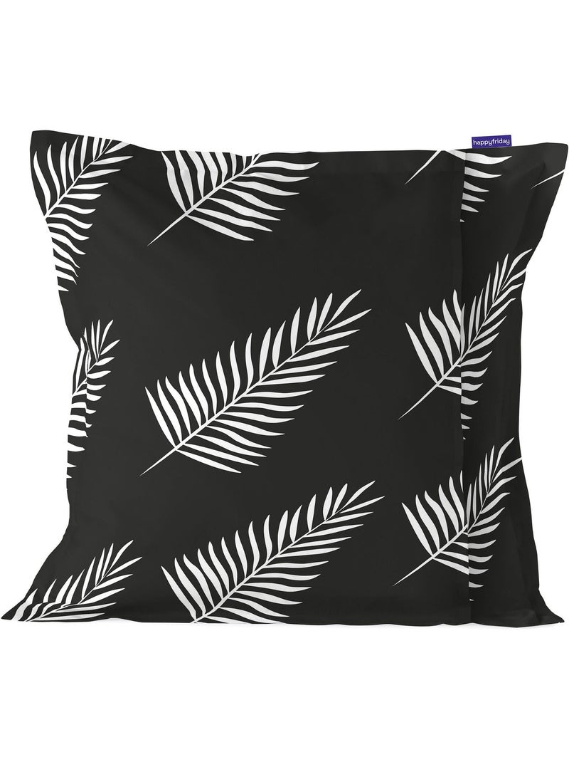 Housse de coussin Foliage "Happyfriday" Blanc - Kiabi