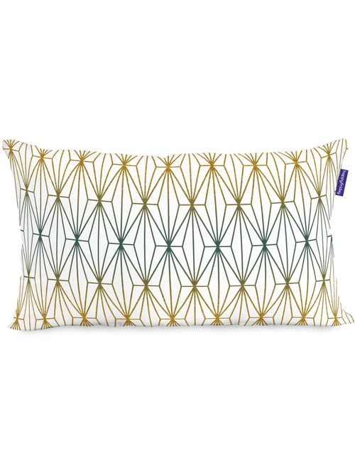 Housse de coussin Foliage mint "Happyfriday" - Kiabi