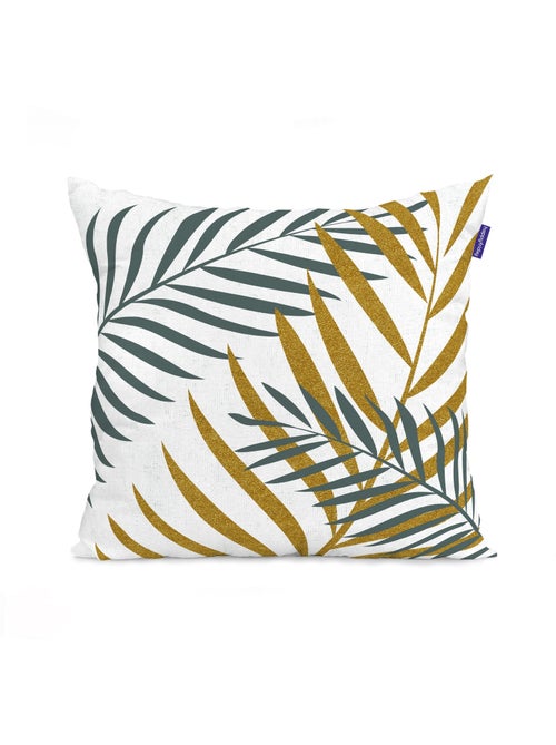 Housse de coussin Foliage mint "Happyfriday" - Kiabi