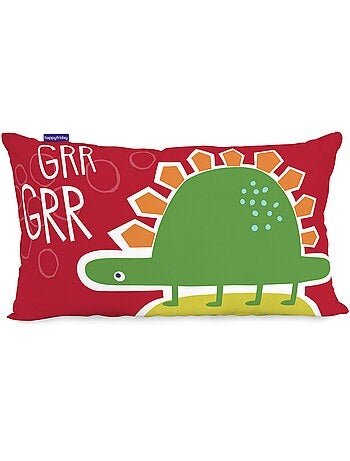 Housse de coussin funnysaurus "happyfriday
