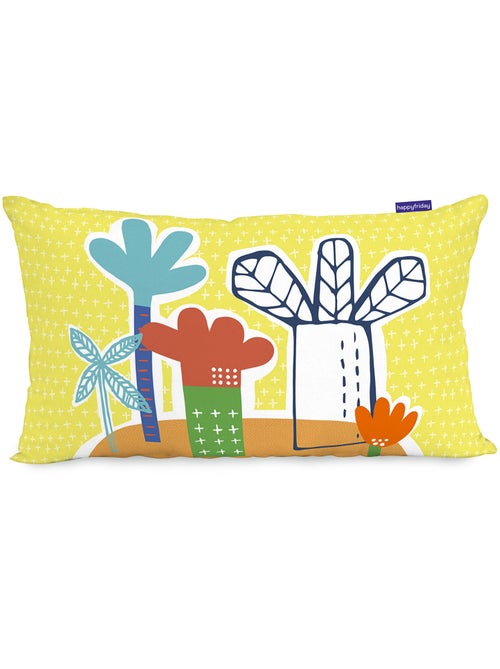 Housse de coussin Funnysaurus "Happyfriday" - Kiabi