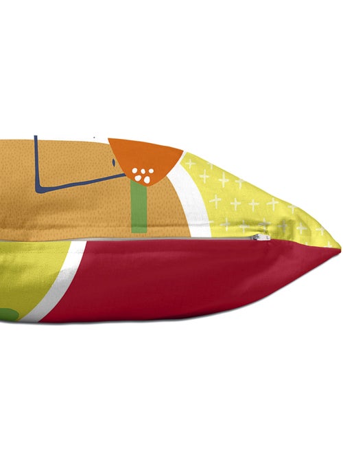 Housse de coussin Funnysaurus "Happyfriday" - Kiabi