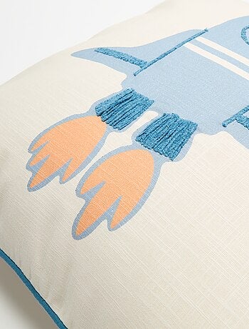 Housse de coussin "fusée