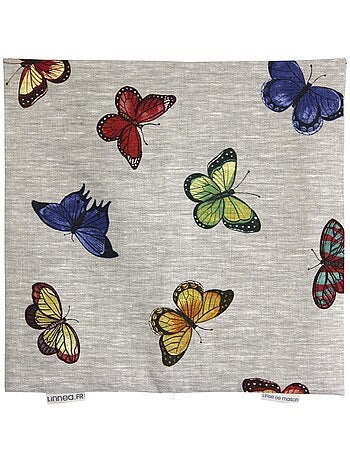 Housse de coussin GALLICO Papillons