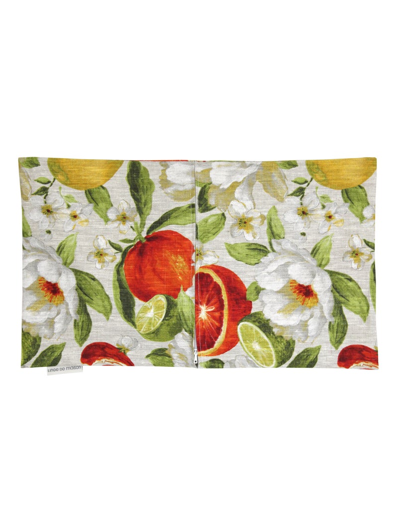 Housse de coussin GALLINA Agrumes Multicolore - Kiabi