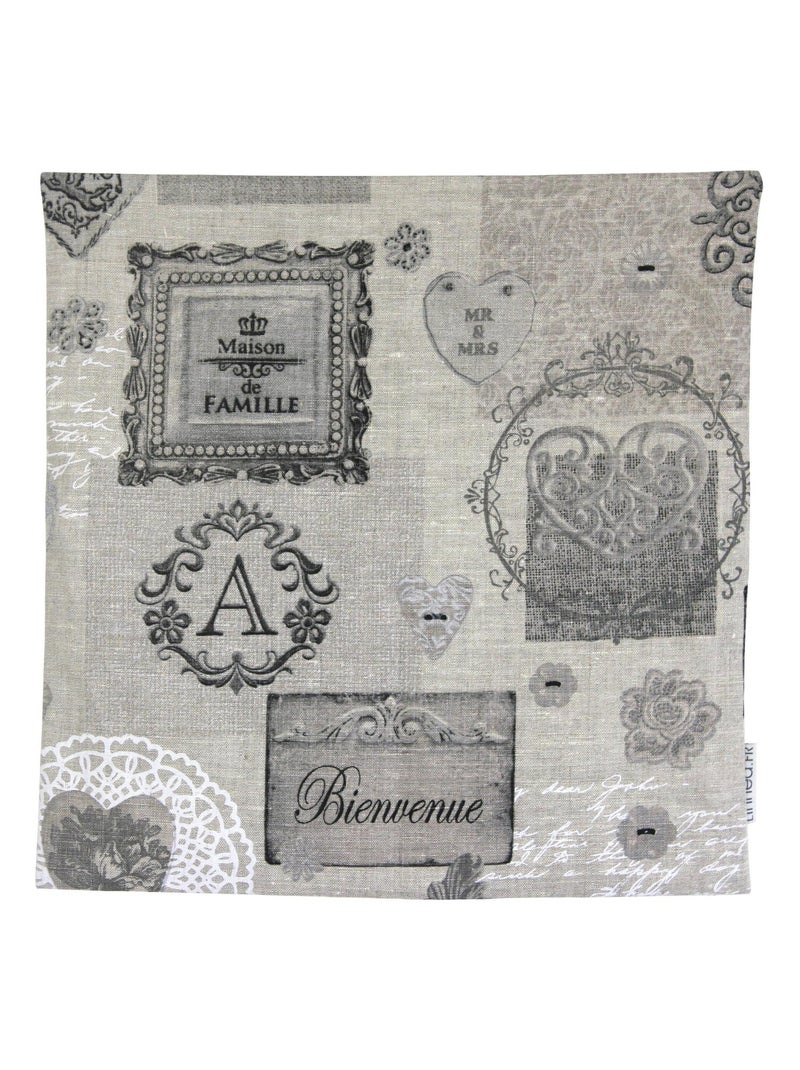 Housse de coussin GAVELLI Welcome Multicolore - Kiabi
