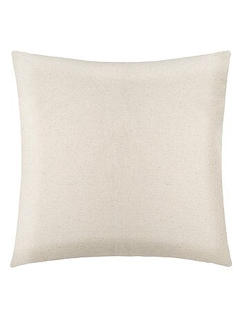 Housse de coussin géométrique en chenille